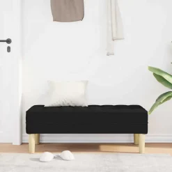 vidaXL banc avec coussin 113 x 57 x 39 cm tissu