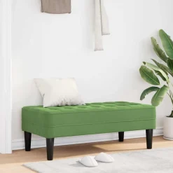 vidaXL banc avec coussin 113 x 57 x 39 cm Velours