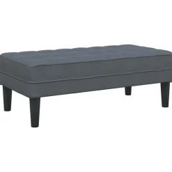 vidaXL banc avec coussin 113 x 57 x 39 cm Velours