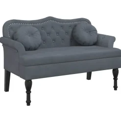 vidaXL Banc avec coussins 120,5x65x75 cm Velours