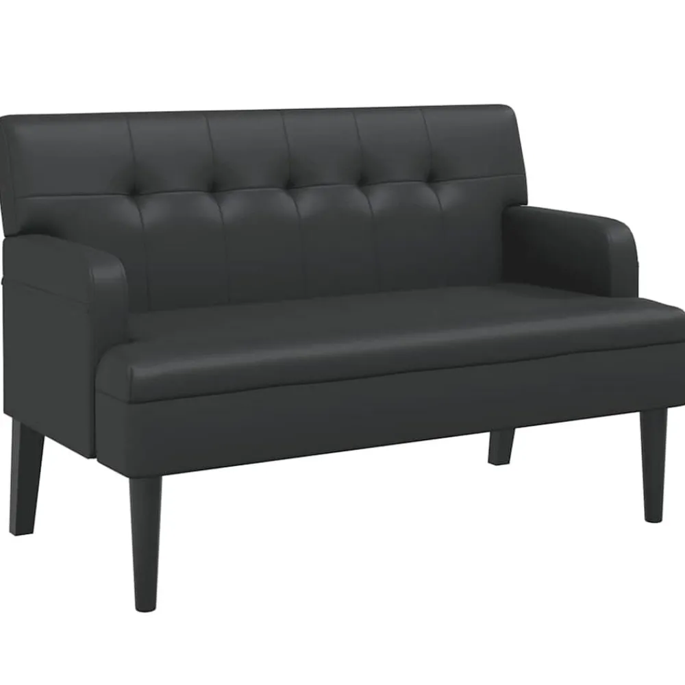 vidaXL Banc avec dossier 112x65,5x75 cm Similicuir