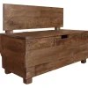 Bancs-vidaXL Banc bois massif d'acajou 86x40x60 cm