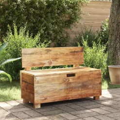 Bancs-vidaXL Banc bois massif d'acajou 86x40x60 cm