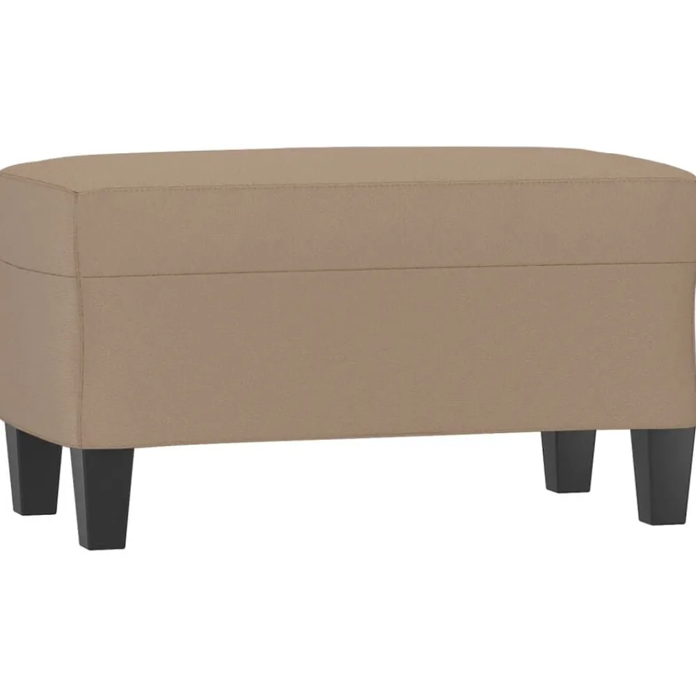 Bancs-vidaXL Banc 70x35x41 cm Similicuir Cappuccino