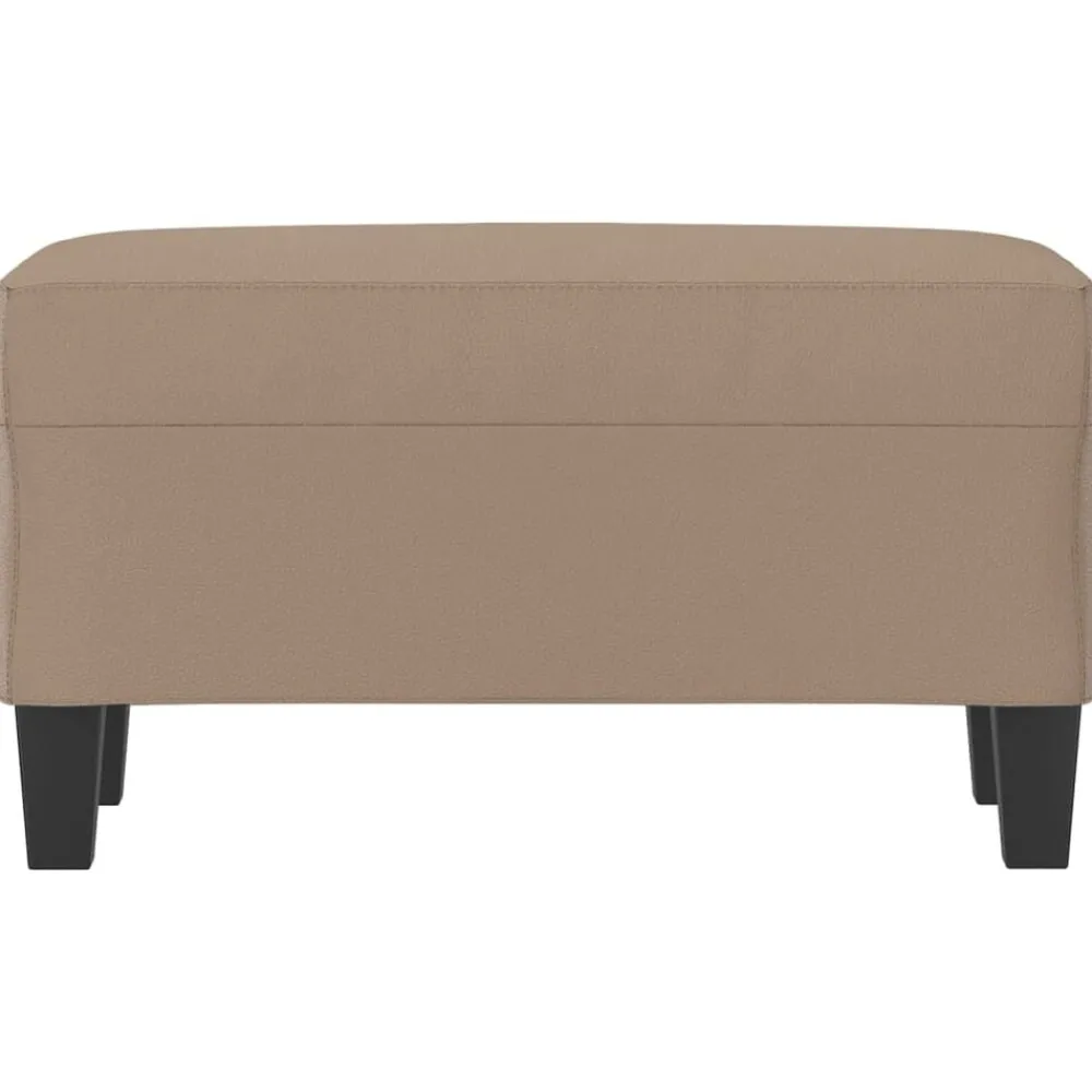 Bancs-vidaXL Banc 70x35x41 cm Similicuir Cappuccino