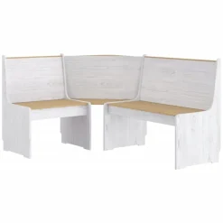 vidaXL Banc d'angle REINE 151 cm bois pin solide
