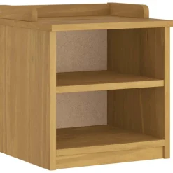 vidaXL Banc de couloir SANDNES 45x40x50 cm bois de pin massif