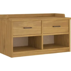 vidaXL Banc de couloir SANDNES 87x40x50 cm bois de pin massif