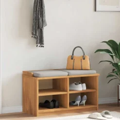 vidaXL Banc de couloir SANDNES 87x40x50 cm bois de pin massif