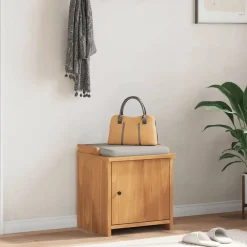 vidaXL Banc de couloir SANDNES 45x40x50 cm bois de pin massif