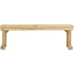 vidaXL Banc de jardin 140 cm Bois de pin imprégné