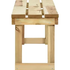 vidaXL Banc de jardin 140 cm Bois de pin imprégné