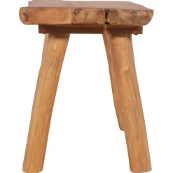 Bancs-vidaXL Banc de jardin 80 cm Bois de teck massif