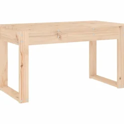 Mobilier De Jardin-vidaXL Banc de jardin 80x38x45 cm bois massif de pin Pin naturel