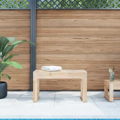 Mobilier De Jardin-vidaXL Banc de jardin 80x38x45 cm bois massif de pin Pin naturel