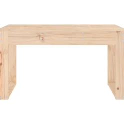 Mobilier De Jardin-vidaXL Banc de jardin 80x38x45 cm bois massif de pin Pin naturel