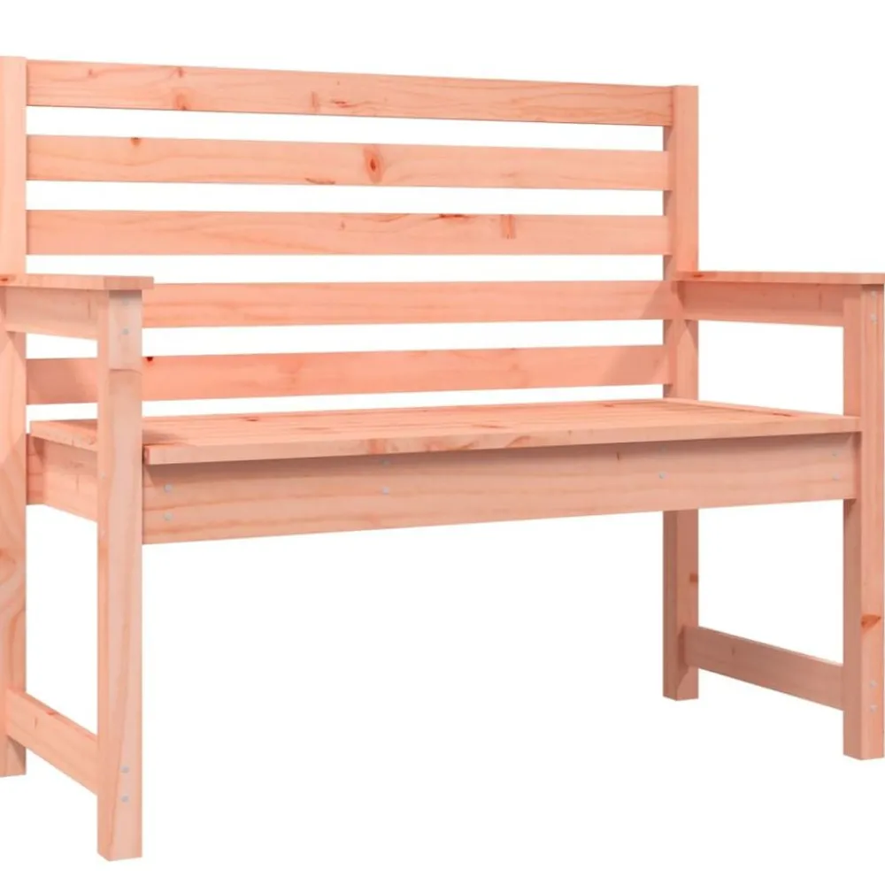 Mobilier De Jardin-vidaXL Banc de jardin 109x48x91,5 cm bois massif de douglas Douglas naturel