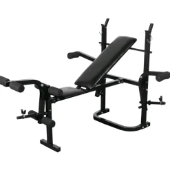 Entraînement & Fitness-vidaXL Banc de musculation noir