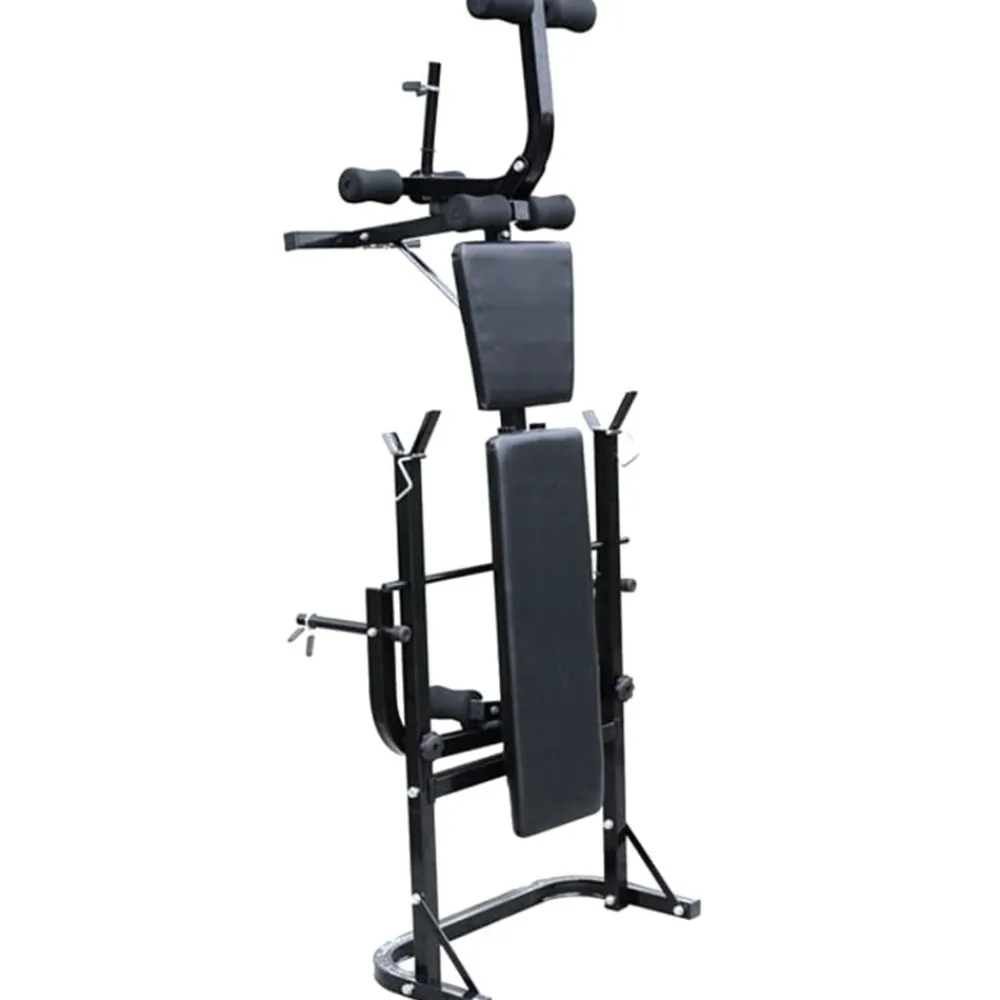 Entraînement & Fitness-vidaXL Banc de musculation noir