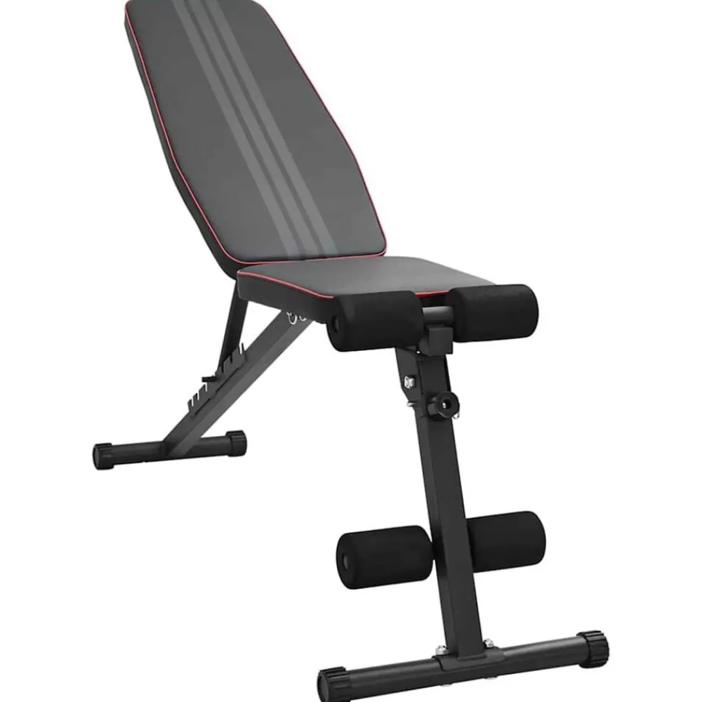 Entraînement & Fitness-vidaXL Banc de musculation Noir 131 x 41 x 110 cm