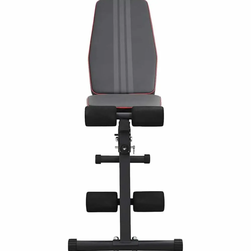 Entraînement & Fitness-vidaXL Banc de musculation Noir 131 x 41 x 110 cm
