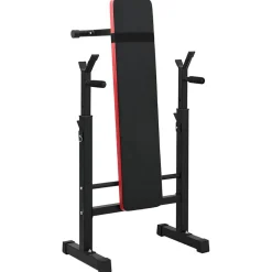 Entraînement & Fitness-vidaXL Banc de musculation Noir 126,5 x 67 x 111 cm