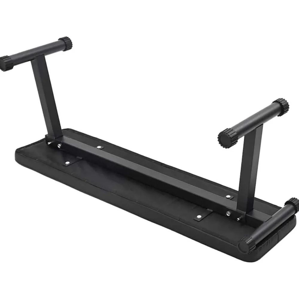 Entraînement & Fitness-vidaXL Banc de poids Noir 108 x 27 x 41 cm Acier enduit de poudre
