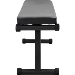 Entraînement & Fitness-vidaXL Banc de poids Noir 108 x 27 x 41 cm Acier enduit de poudre