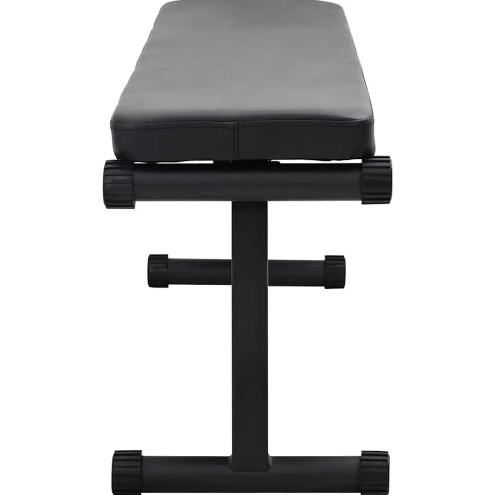 Entraînement & Fitness-vidaXL Banc de poids Noir 108 x 27 x 41 cm Acier enduit de poudre