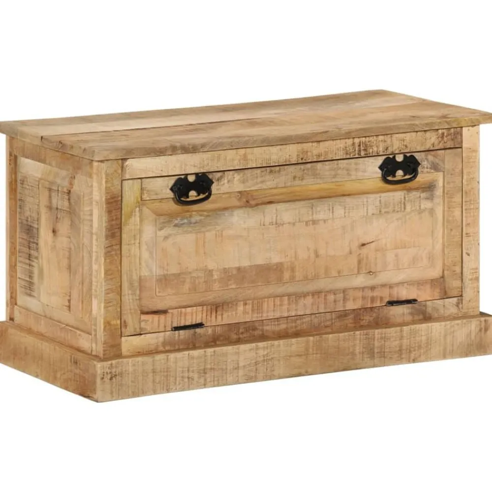 Bancs-vidaXL Banc de rangement de chaussures 85x40x45 cm Bois de manguier