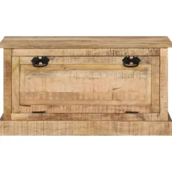 Bancs-vidaXL Banc de rangement de chaussures 85x40x45 cm Bois de manguier