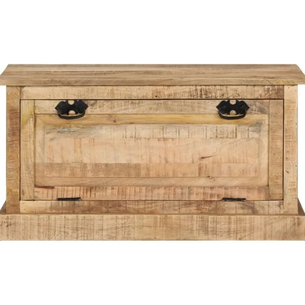 Bancs-vidaXL Banc de rangement de chaussures 85x40x45 cm Bois de manguier
