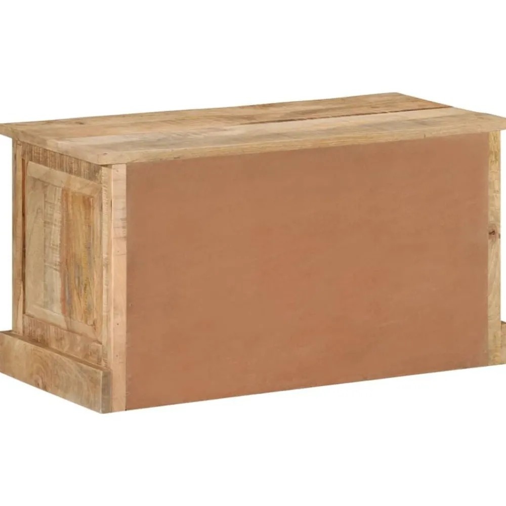 Bancs-vidaXL Banc de rangement de chaussures 85x40x45 cm Bois de manguier