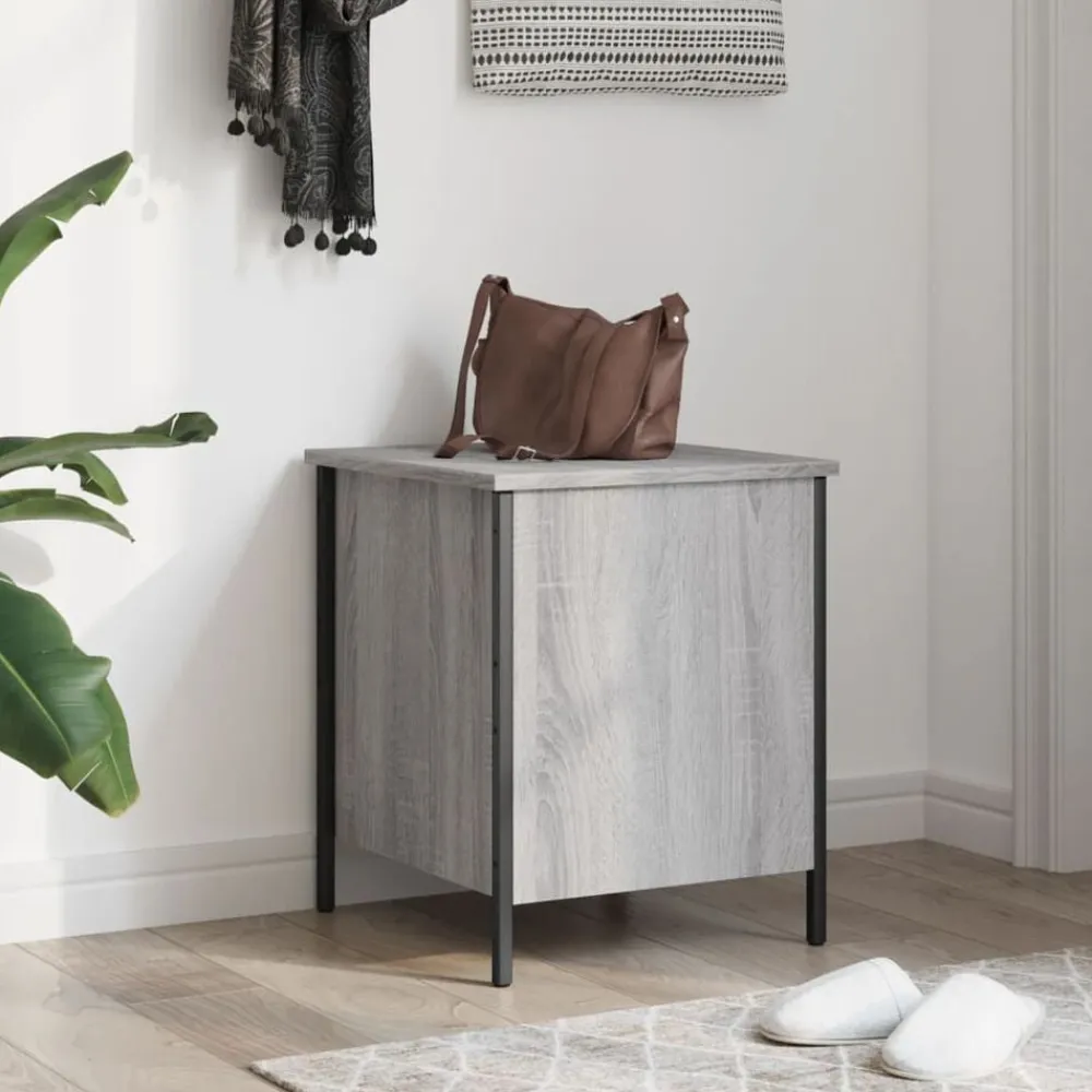 vidaXL Banc de rangement 40x42,5x50 cm bois d'ingénierie