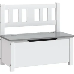 vidaXL Banc de rangement pour enfants 60x30x55 cm MDF
