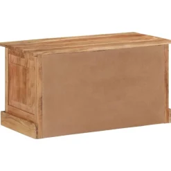 Bancs-vidaXL Banc de rangement de chaussures 85x40x45cm Bois d'acacia massif