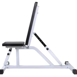 vidaXL Banc d'entraînement avec jeu d'haltères 30,5 kg