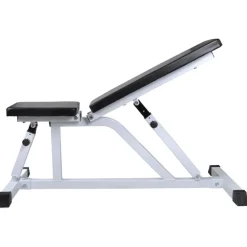 vidaXL Banc d'entraînement avec jeu d'haltères 30,5 kg