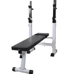 Entraînement & Fitness-vidaXL Banc d'entraînement et support de poids jeu d'haltères 60,5 kg