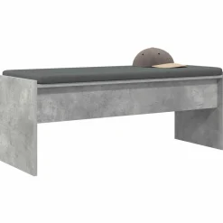 vidaXL Banc d'entrée avec coussin 103 x 38 x 40 cm
