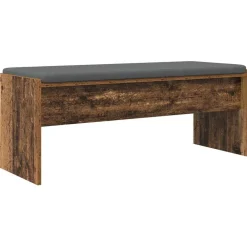 vidaXL Banc d'entrée avec coussin 103 x 38 x 40 cm