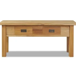 Bancs-vidaXL Banc d'entrée teck massif 90 x 30 x 40 cm