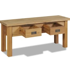 Bancs-vidaXL Banc d'entrée teck massif 90 x 30 x 40 cm