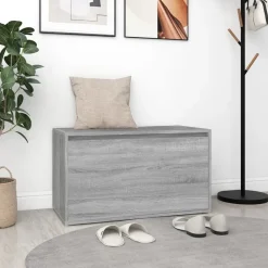 vidaXL Banc d'entrée 80x40x45 cm Bois d'ingénierie