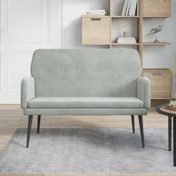vidaXL Banc 108x79x79 cm Velours