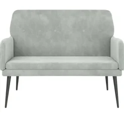 vidaXL Banc 108x79x79 cm Velours
