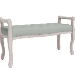 Bancs-vidaXL Banc 110x45x60 cm Velours Gris clair