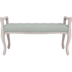Bancs-vidaXL Banc 110x45x60 cm Velours Gris clair