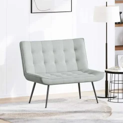 vidaXL Banc 110x74x84 cm velours