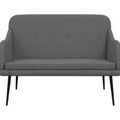 vidaXL Banc 110x76x80 cm Tissu